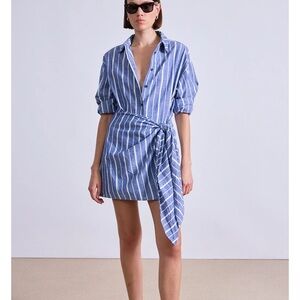 NWT- APiece Apart -  Alessandra mini wrap dress